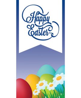 Easter 6B Flag 900mm x 1800mm (Knitted)