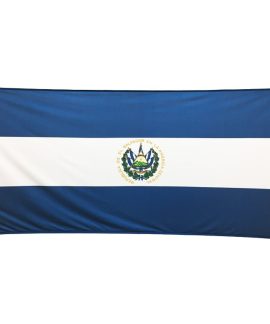 El Salvador Flag 1800mm x 900mm (Knitted)