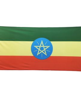 Ethiopia Flag 1800mm x 900mm (Knitted)