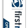 First National Real Estate open for inspection banner
