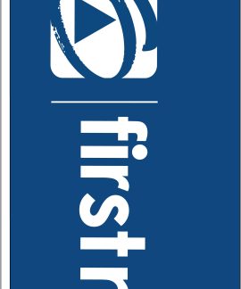 First National Real Estate logo banner