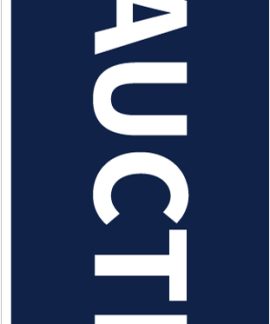 Harcourts luxury property auction banner