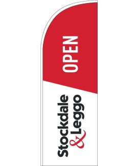 Stockdale & Leggo Small Open Feather Flag 2019