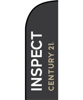 Century 21 Real Estate - Inspect Feather Flag 650mm x 2000mm