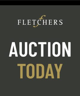 Fletchers Auction Today Flag  (True Double Sided)