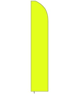 Fluoro Yellow Bali Flag