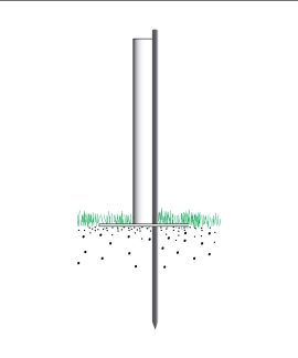 Ground Spike for Bali flagpole
