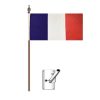 French Flag Bracket and Pole Kit