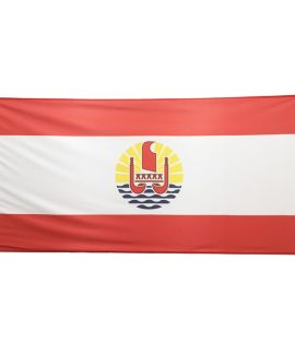 French Polynesia Flag 1800mm x 900mm (Knitted)