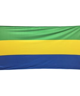 Gabon Flag 1800mm x 900mm (Knitted)