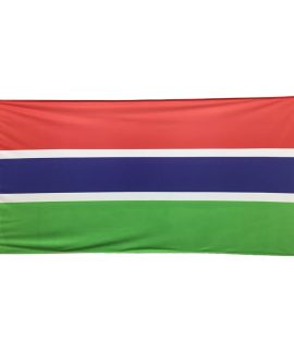 Gambian Flag 1800mm x 900mm (Knitted)