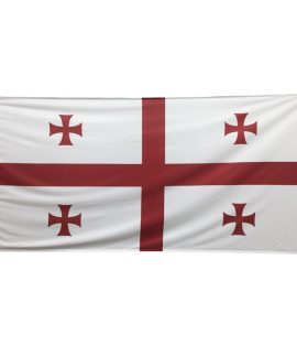 Georgia Flag 900mm x 450mm (Knitted)