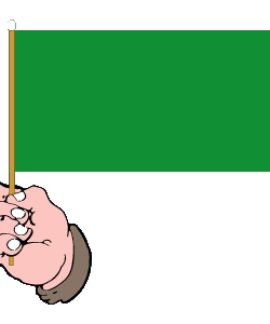 Green Hand Flag Handwaver