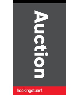Hockingstuart Auction Flag 870mm x 1500mm