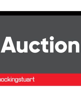 Hockingstuart Real Estate Auction Flag 1100mm x 800mm