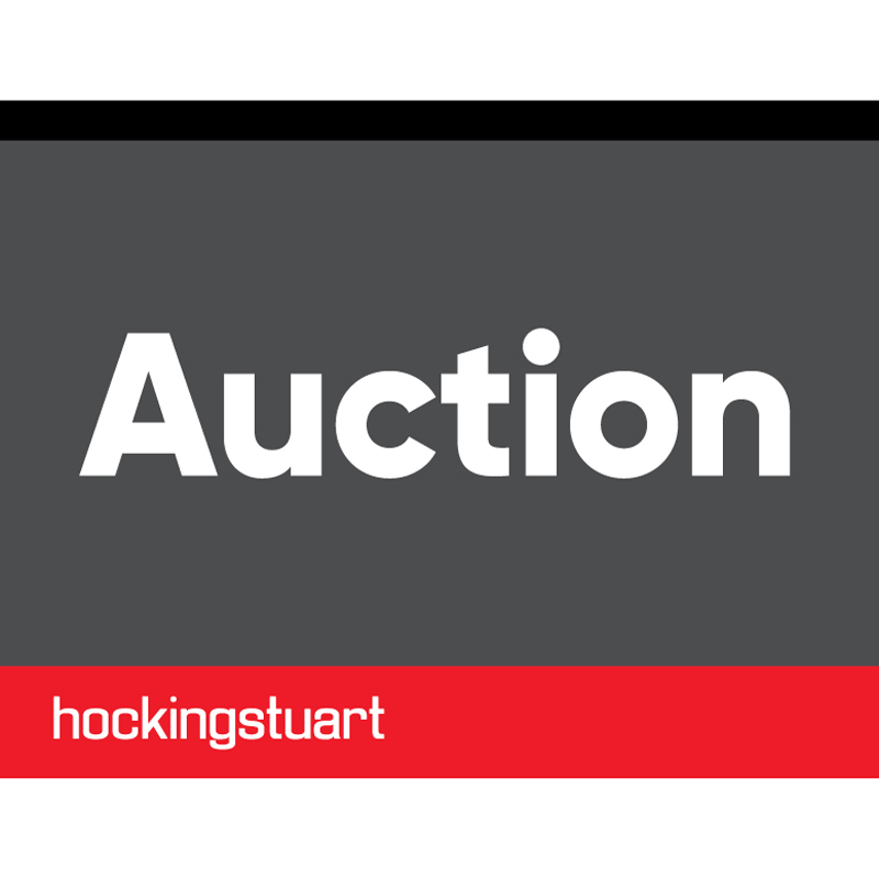 Hockingstuart Real Estate Auction Flag 1100mm x 800mm