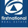 First National Real Estate open for inspection sign