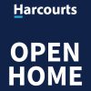 Harcourts luxury property open home sign