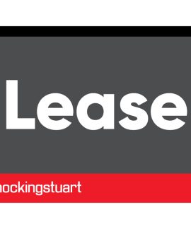 Hockingstuart Real Estate Lease Flag 1100mm x 800mm