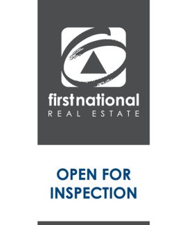 First National Open for Inspection Grey