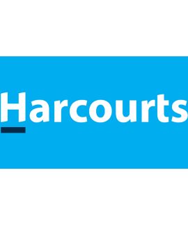 Harcourts Corporate Flag Cyan (2020)