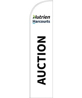 Nutrien Harcourts Auction (2020) White Medium Feather 650mm x 3000mm