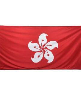Hong Kong flag 1800mm x 900mm (Knitted)