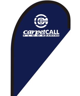 Carpet Call small teardrop flag