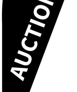 Harcourts luxury property auction banner