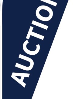 Harcourts luxury property auction banner