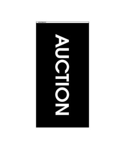 Generic Auction Flag (Black)