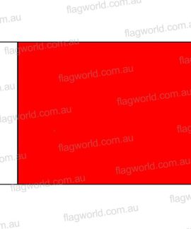 Red Golf Flag
