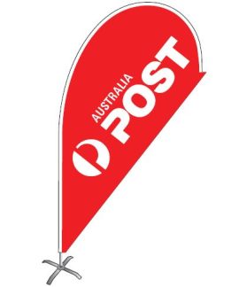 Australia Post Small Tear Drop Flag