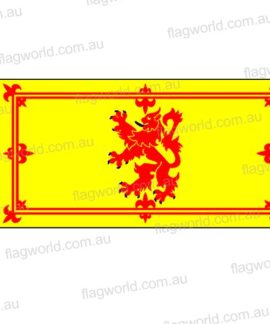 Scottish Rampant Lion Flag