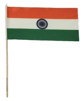 Indian Handwaver Flag 300mm x 150mm (Knitted)