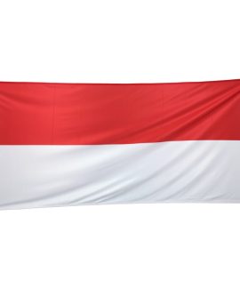 Indoneisa Flag 1800mm x 900mm (Knitted)