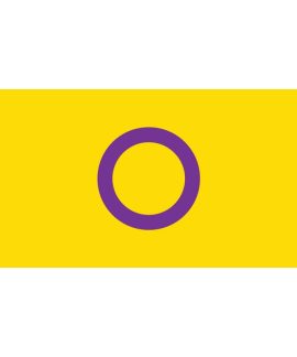 Intersex Flag 1800mm x 900mm (Knitted)