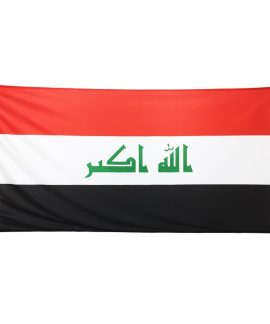 Iraq Flag 1800mm x 900mm (Knitted)