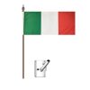 Italian Flag Bracket and Pole Kit