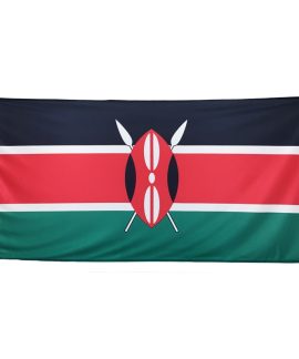 Kenya Flag 1800mm x900mm (Knitted)