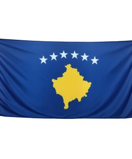 Kosovo Flag 1800mm x 900mm (Knitted)