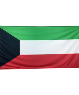 Kuwait Flag 1800mm x 900mm (Woven)