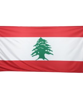 Lebanon Flag 1800mm x 900mm (Knitted)