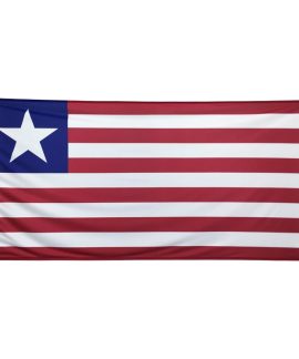 Liberia Flag 1800mm x 900mm (Knitted)