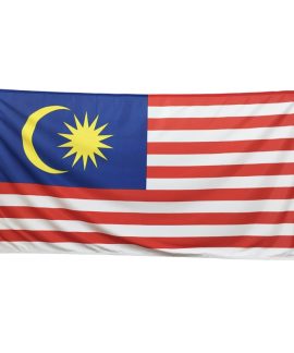 Malaysia Flag 1800mm x 900mm (Knitted)