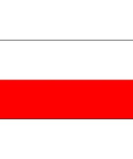 Poland hand sewn flag