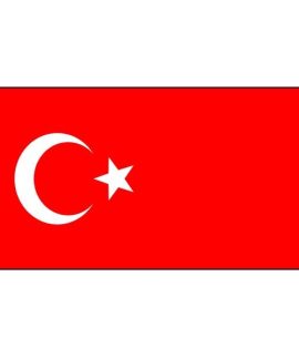 Turkey fully sewn flag