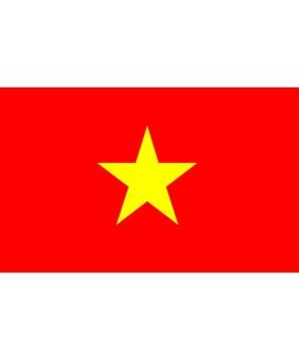 Vietnam fully sewn flag