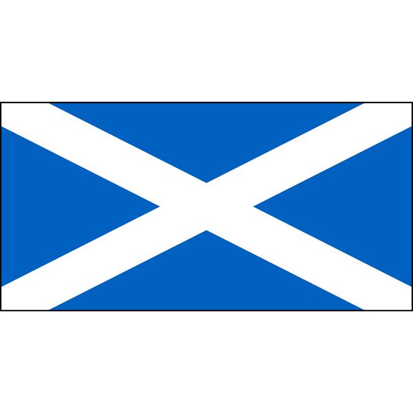 Scottish Flag (Knitted)