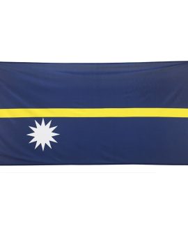 Nauru Flag 1800mm x 900mm (Woven)